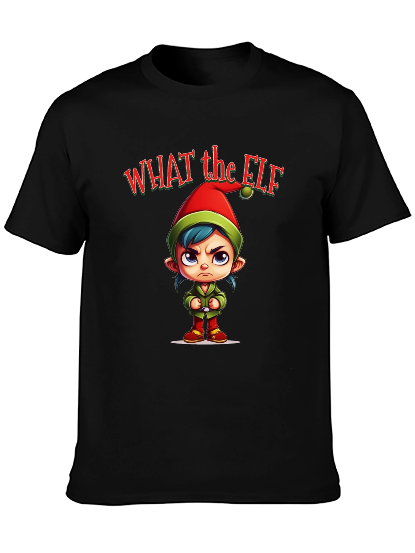 What the Elf Funny Christmas T-Shirt