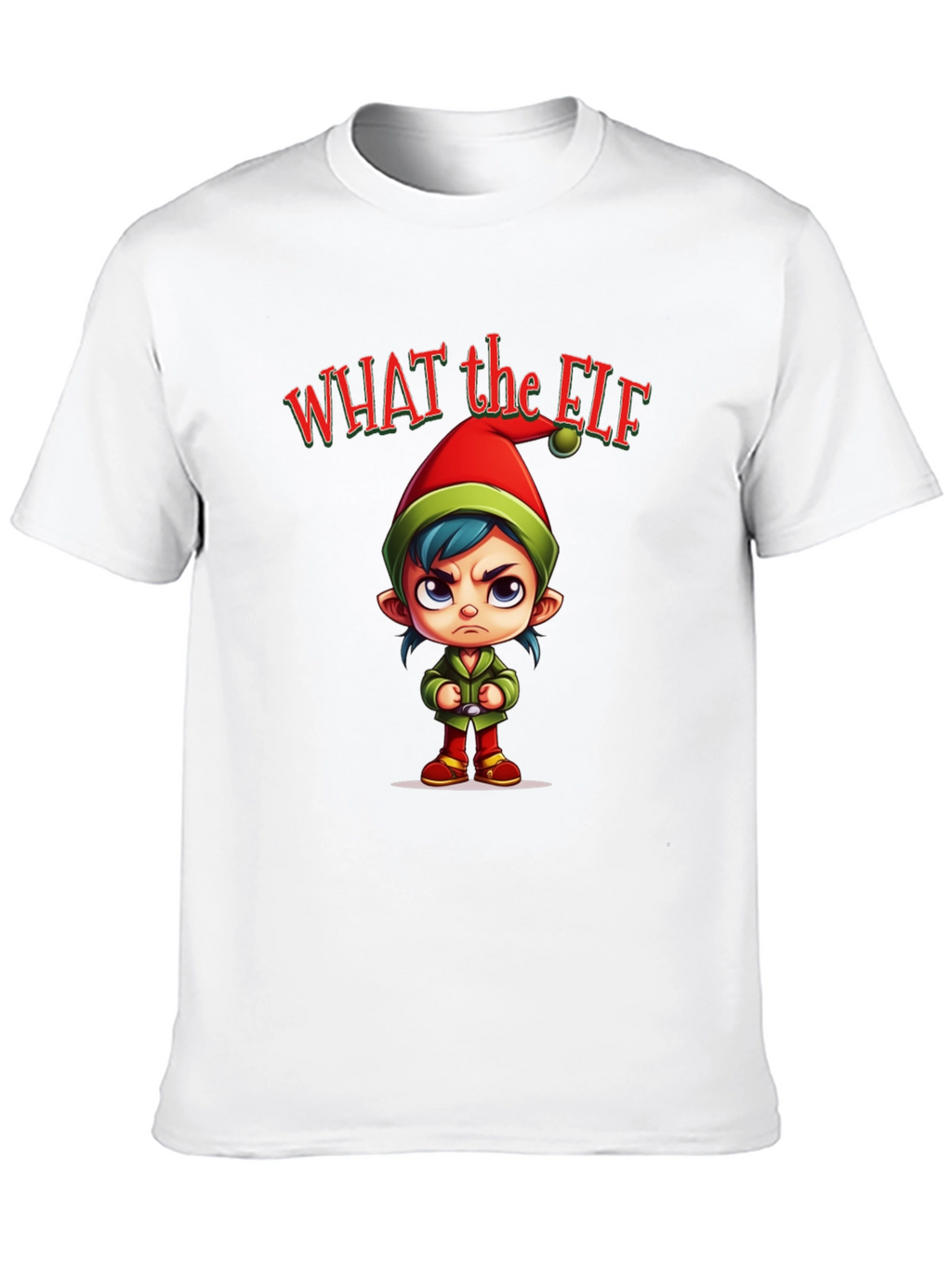 What the Elf Funny Christmas T-Shirt