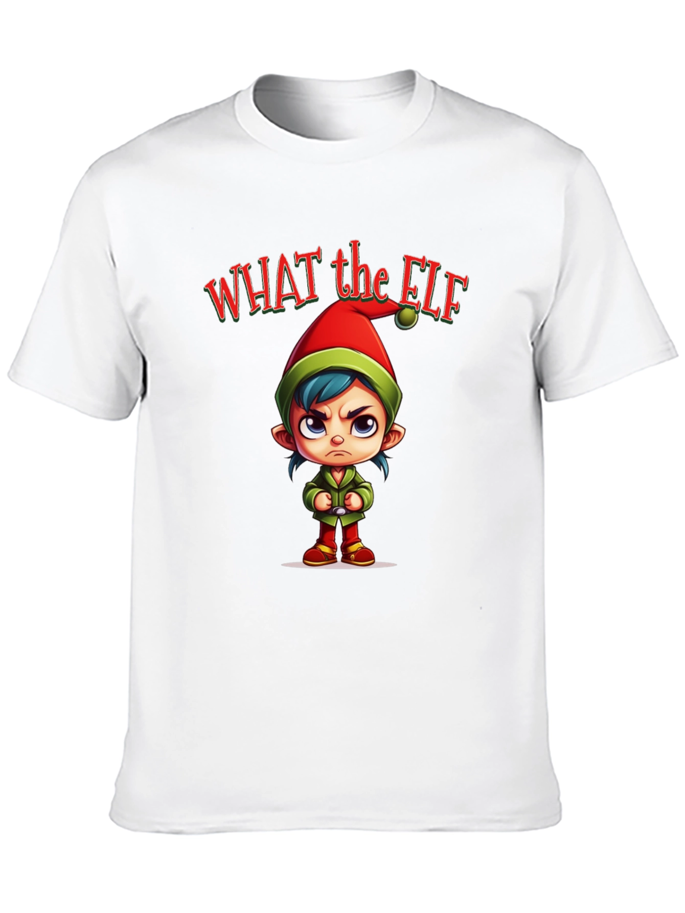 What the Elf Funny Christmas T-Shirt