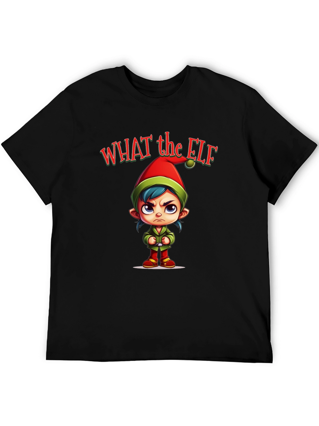What the Elf Funny Christmas T-Shirt