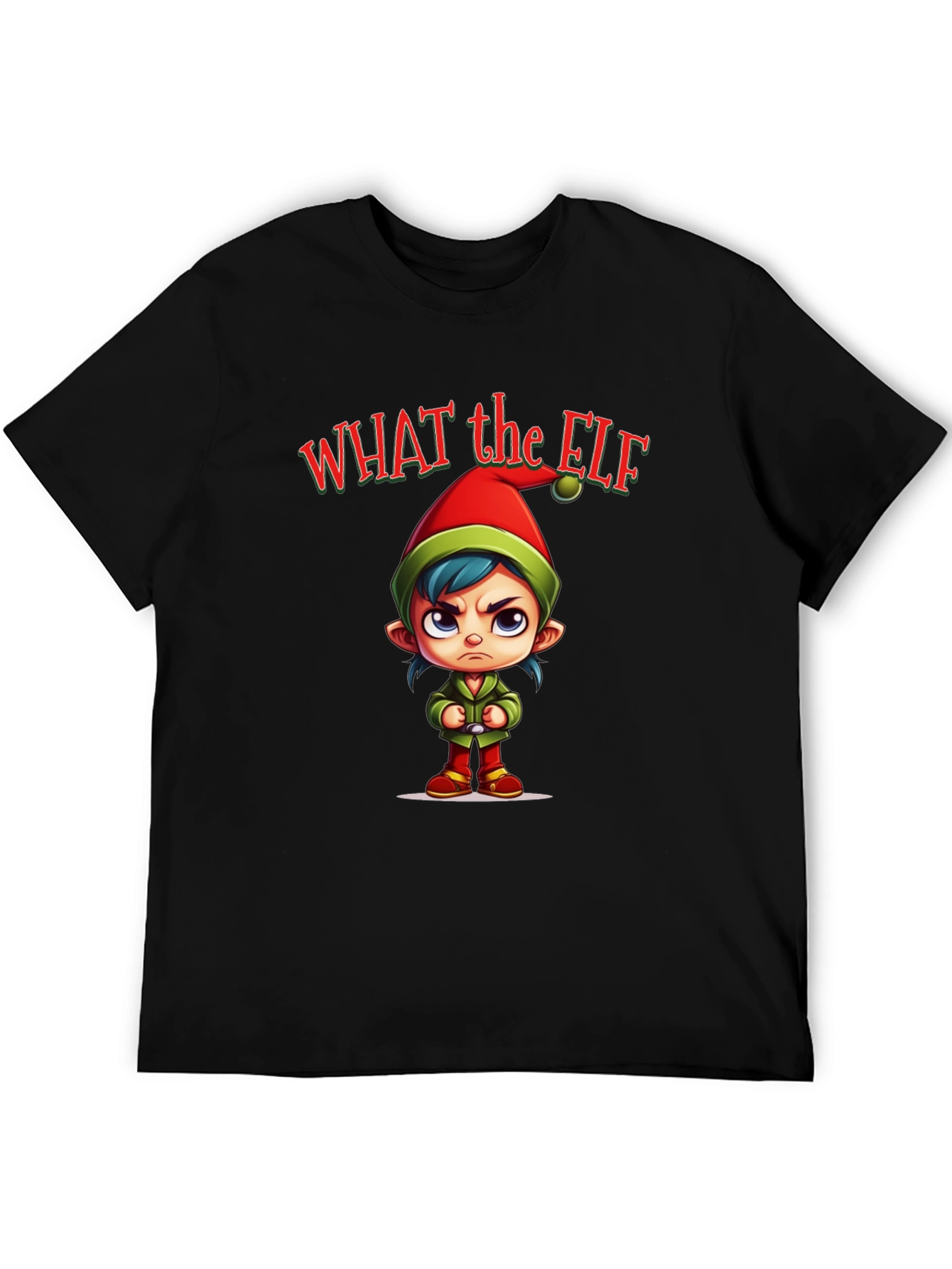 What the Elf Funny Christmas T-Shirt