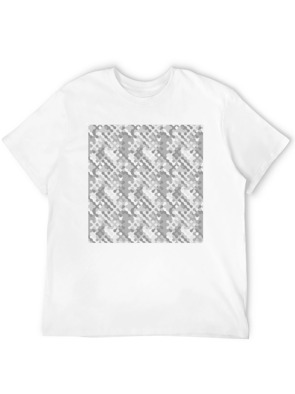 Patterned Mens T-Shirt - Stylish Casual Wear