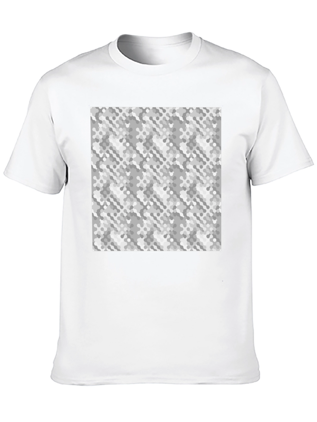 Patterned Mens T-Shirt - Stylish Casual Wear
