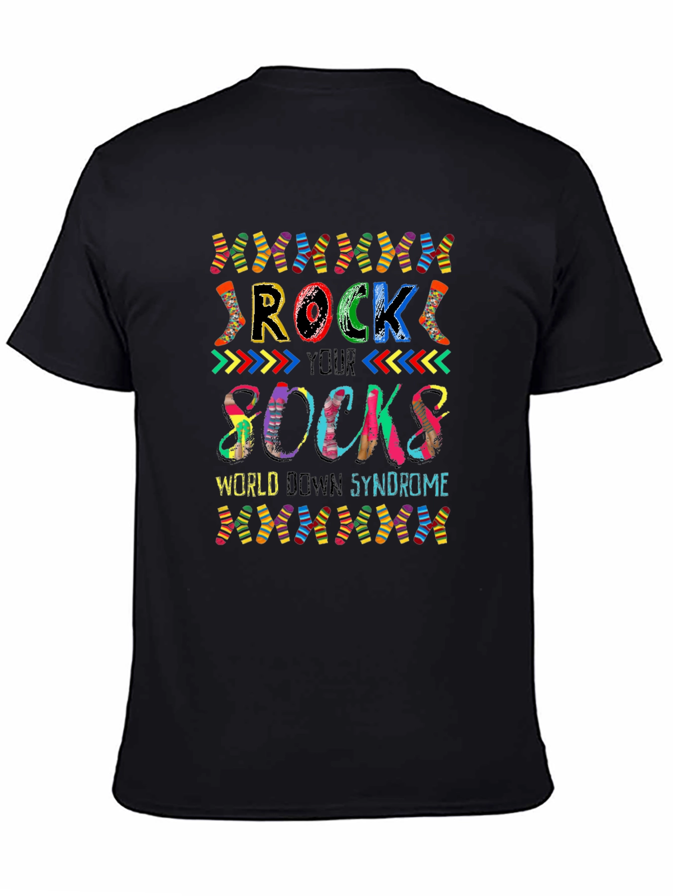 Rock Your Socks World Down Syndrome Awareness T-Shirt