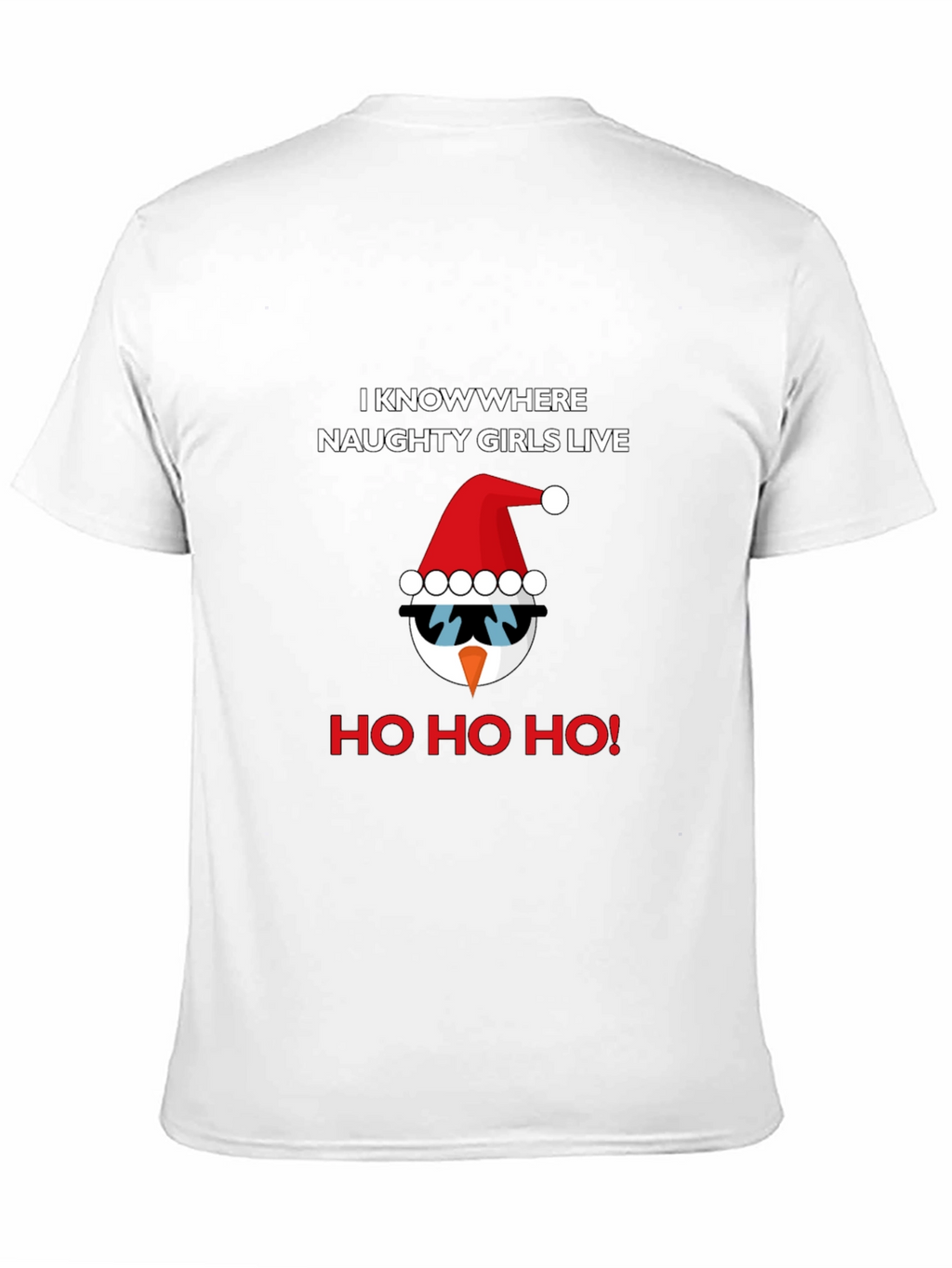 Naughty Girls Christmas T-Shirt