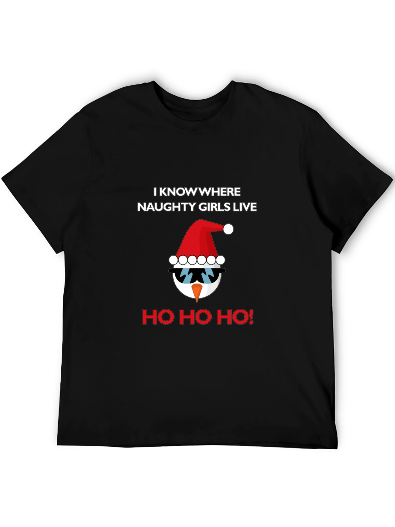 Naughty Girls Christmas T-Shirt