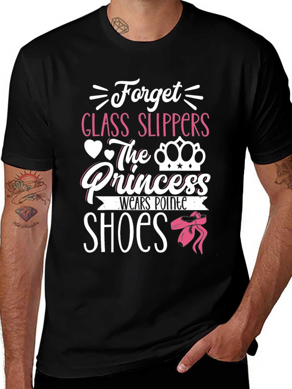 Ballet Princess T-Shirt - Pointe Shoes Dance Tee