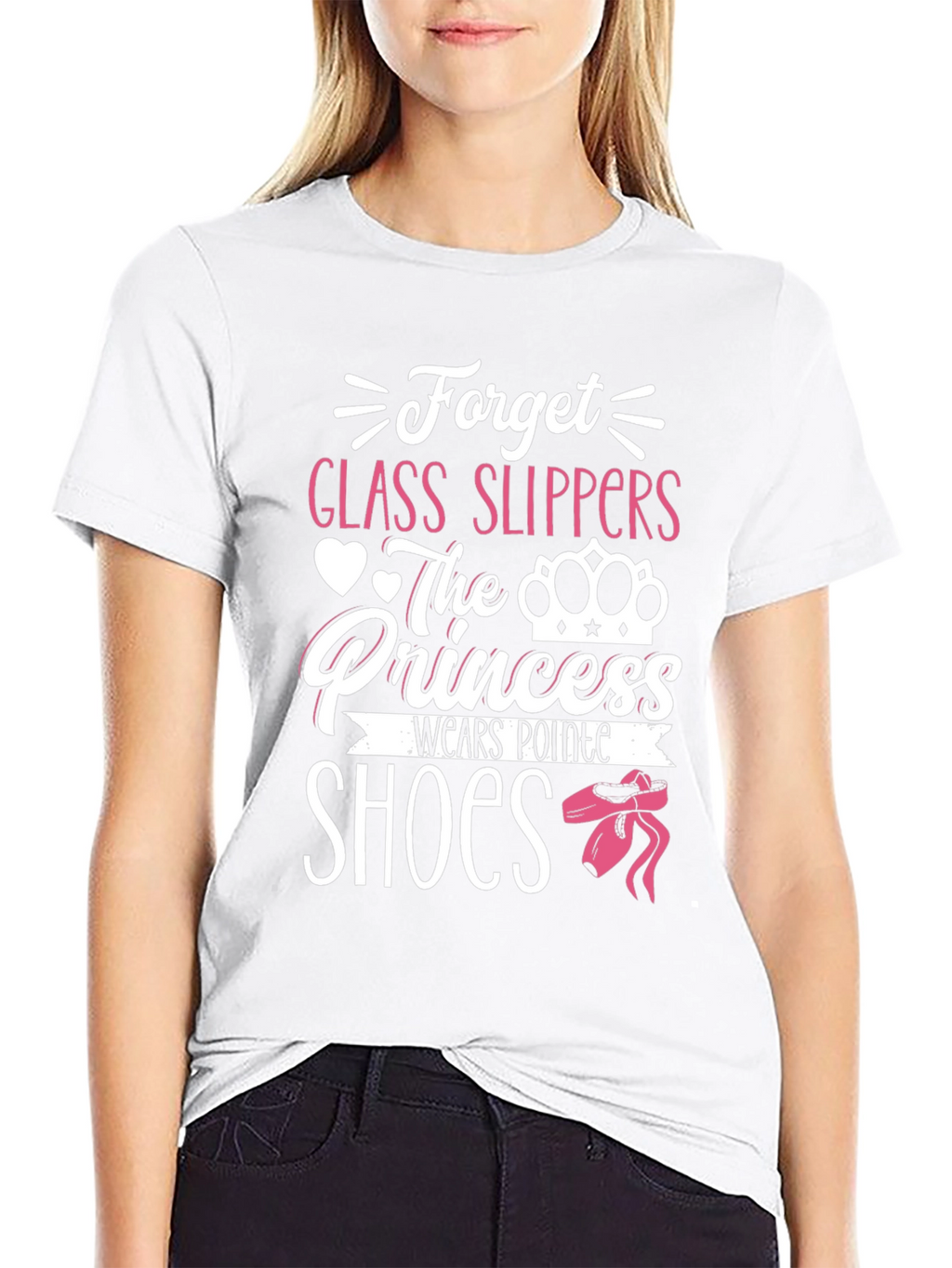 Ballet Princess T-Shirt - Pointe Shoes Dance Tee