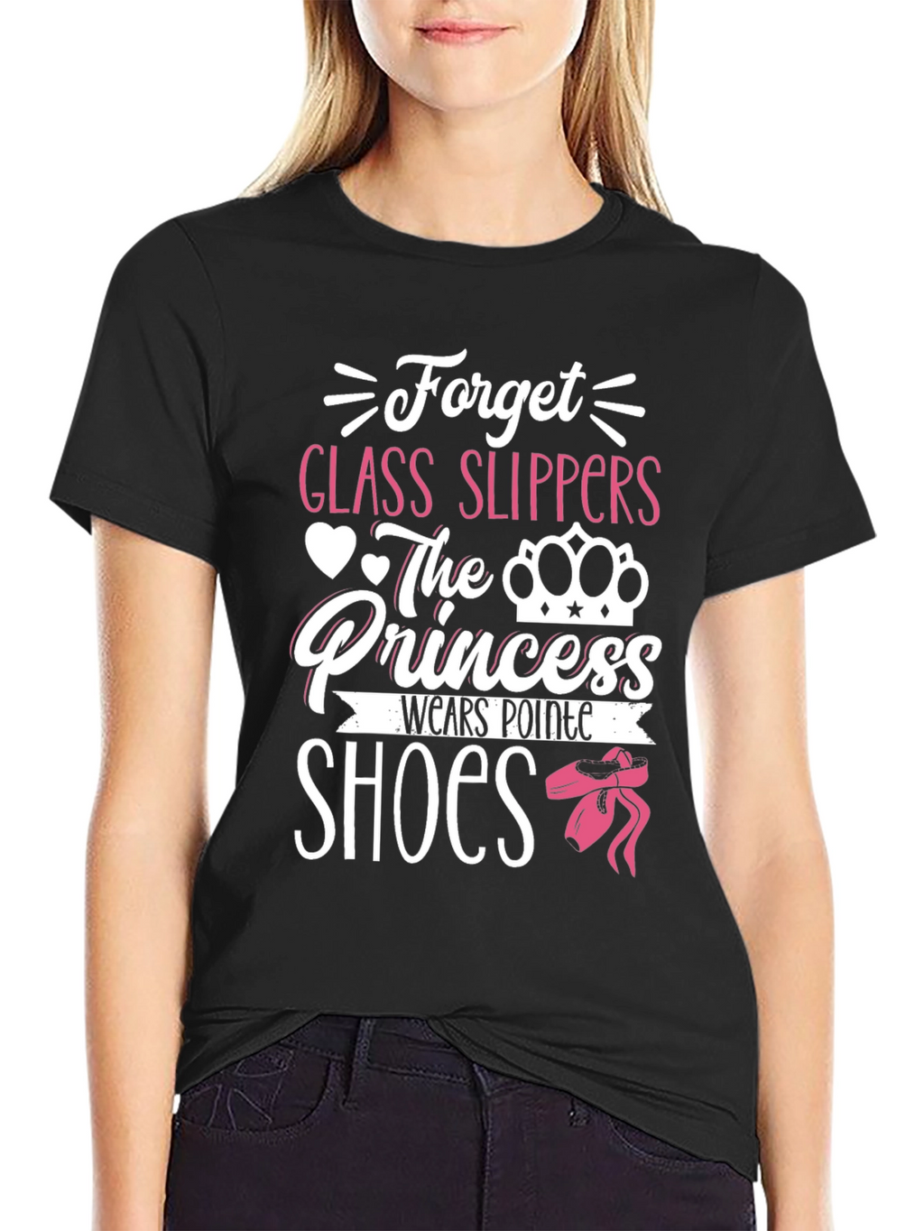 Ballet Princess T-Shirt - Pointe Shoes Dance Tee