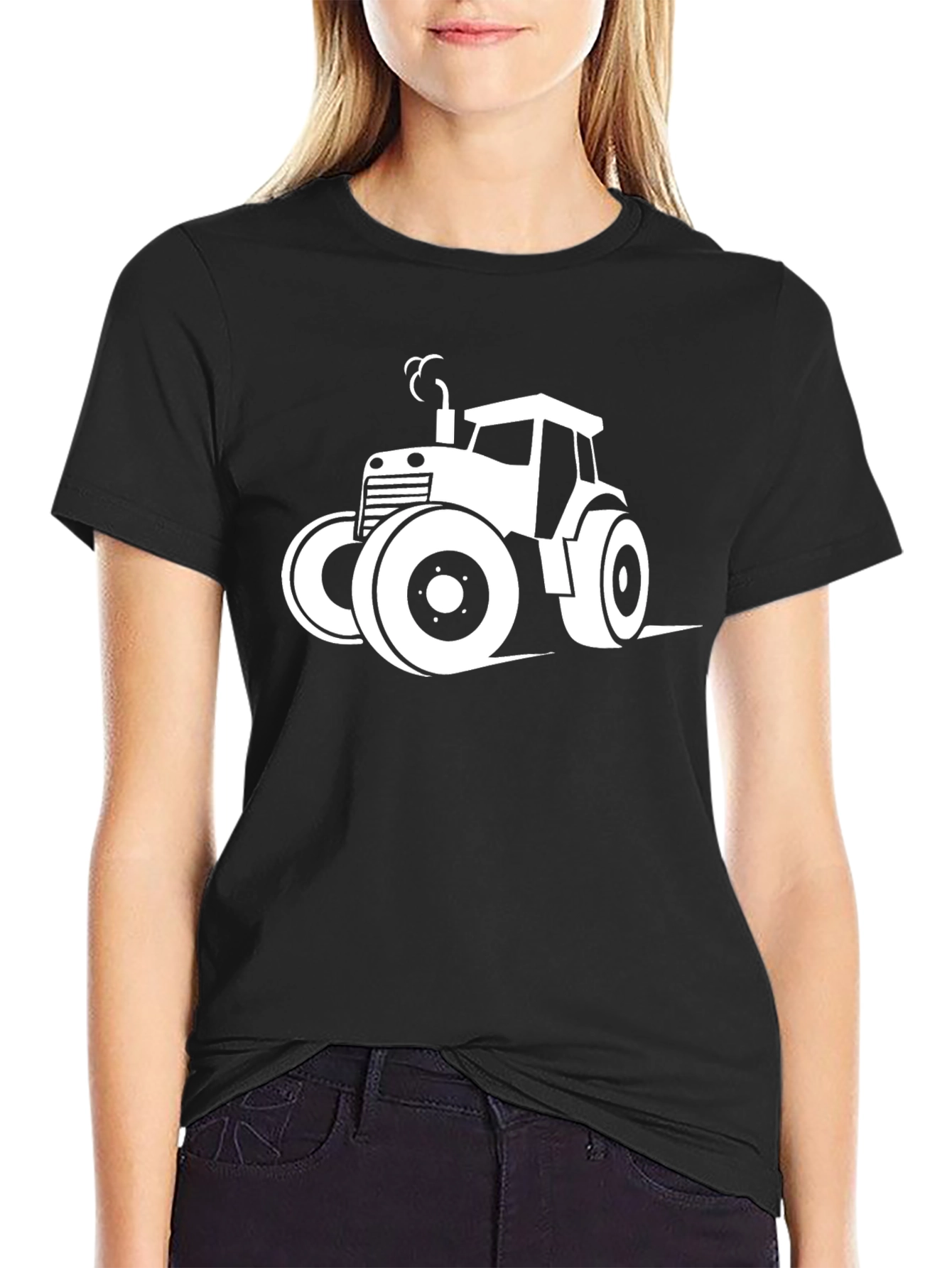 Tractor Graphic Tee - Classic Farm Style