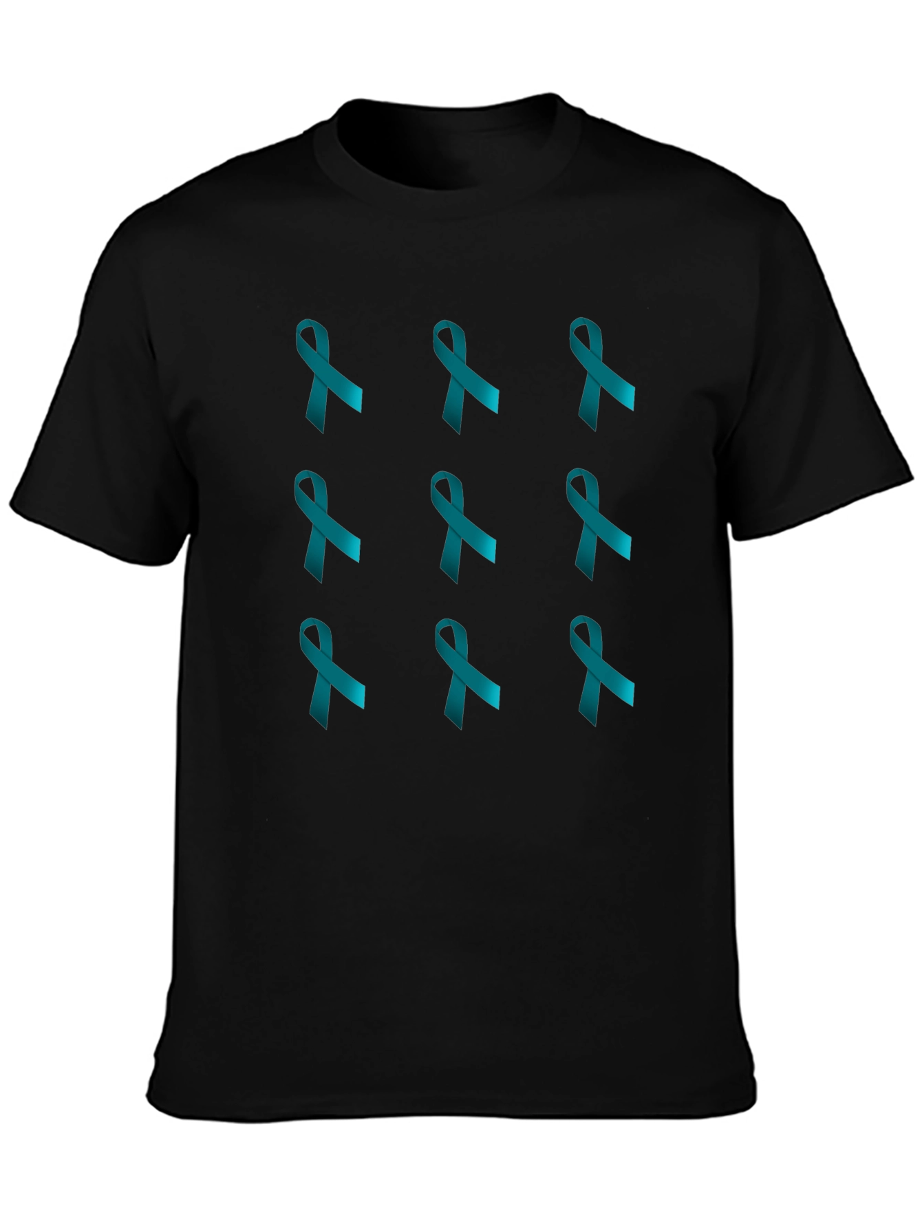Teal Ribbon T-Shirt - Awareness & Support