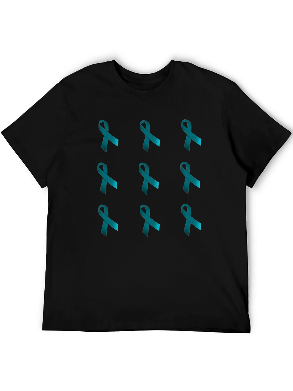 Teal Ribbon T-Shirt - Awareness & Support