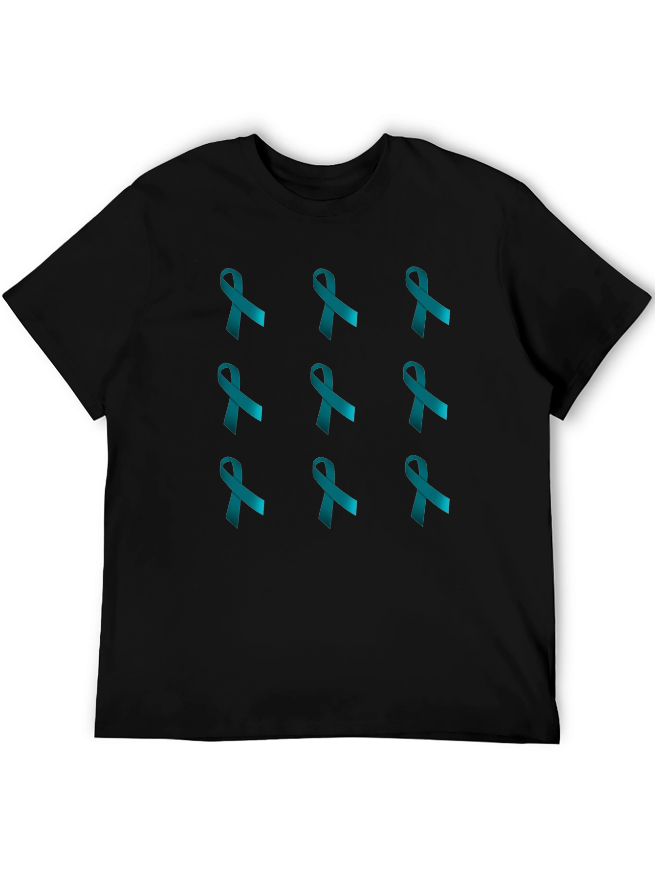Teal Ribbon T-Shirt - Awareness & Support