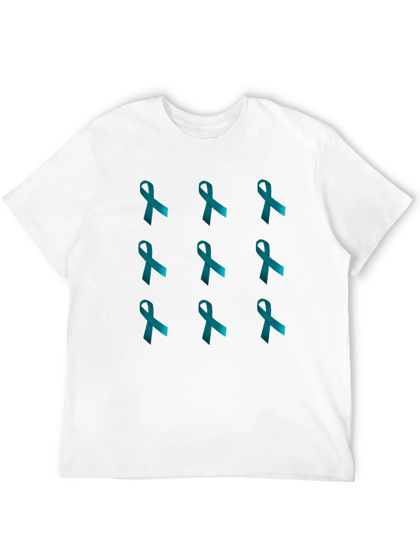 Teal Ribbon T-Shirt - Awareness & Support