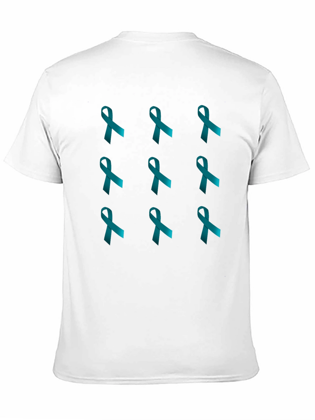 Teal Ribbon T-Shirt - Awareness & Support