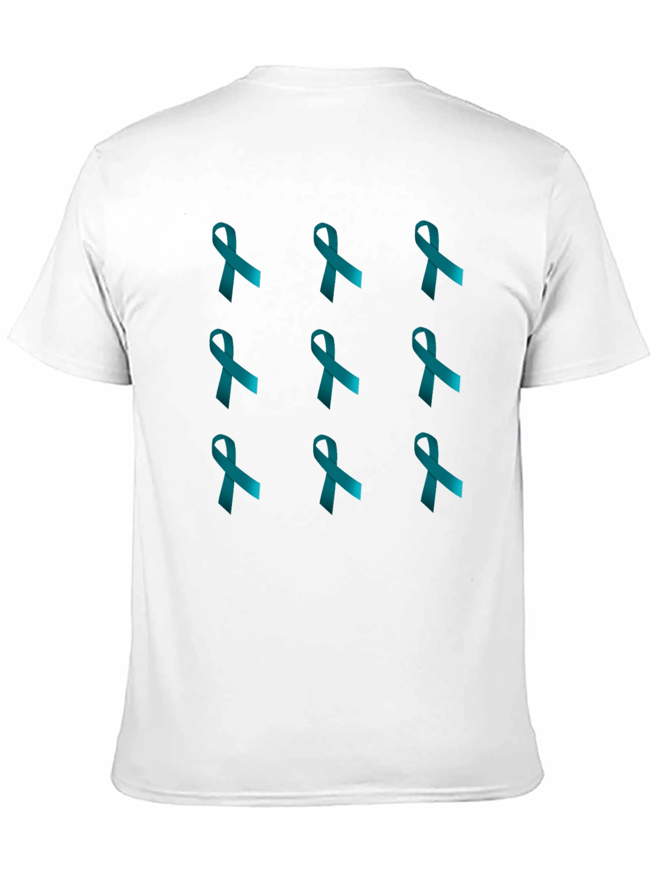 Teal Ribbon T-Shirt - Awareness & Support