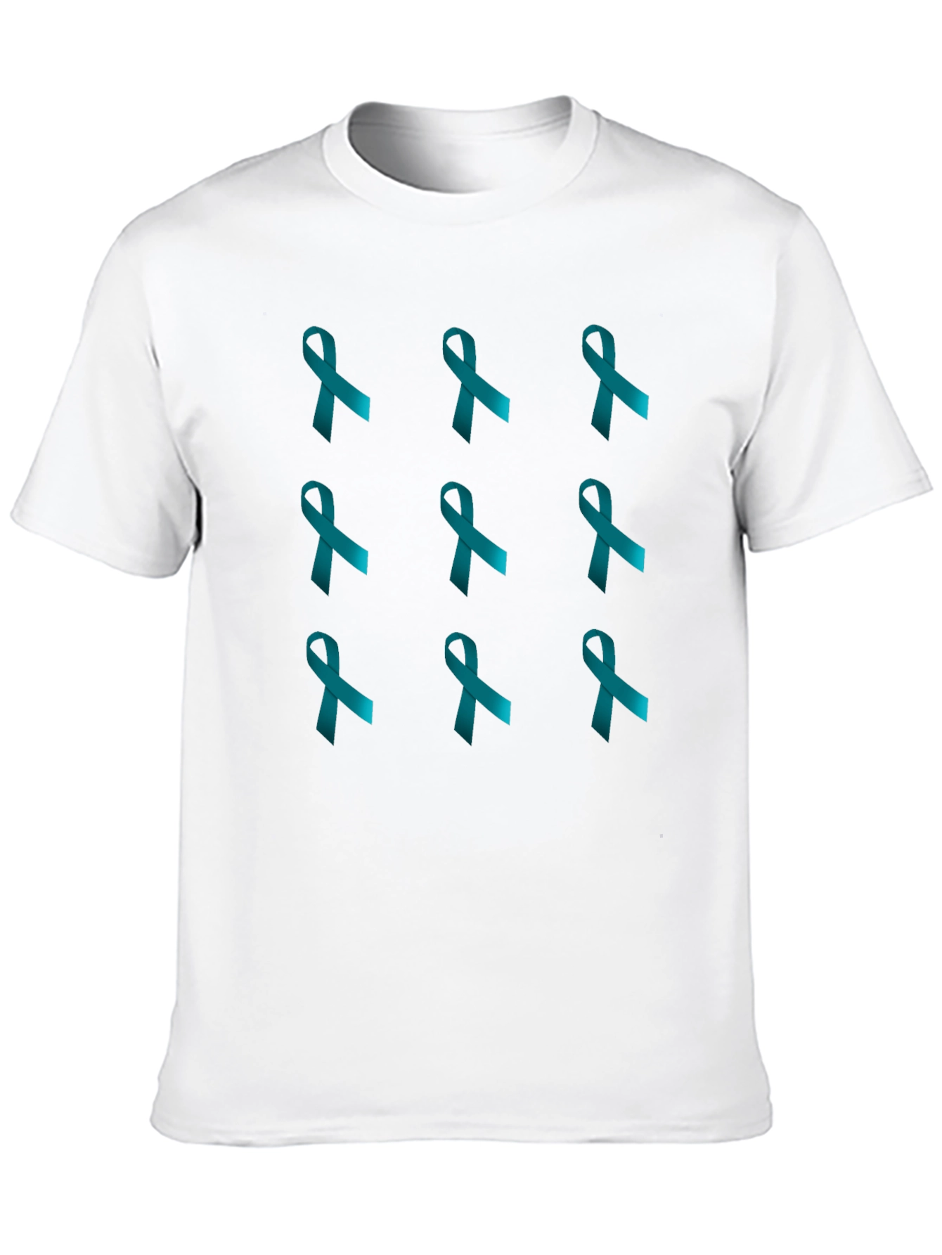Teal Ribbon T-Shirt - Awareness & Support