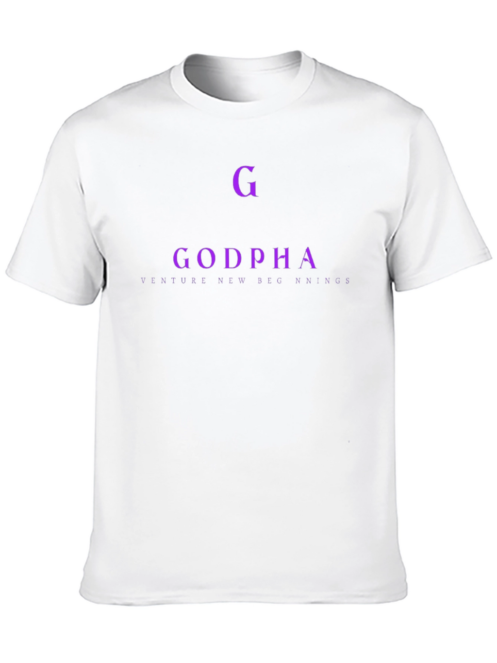 Godpha Venture New Beginnings Black T-Shirt