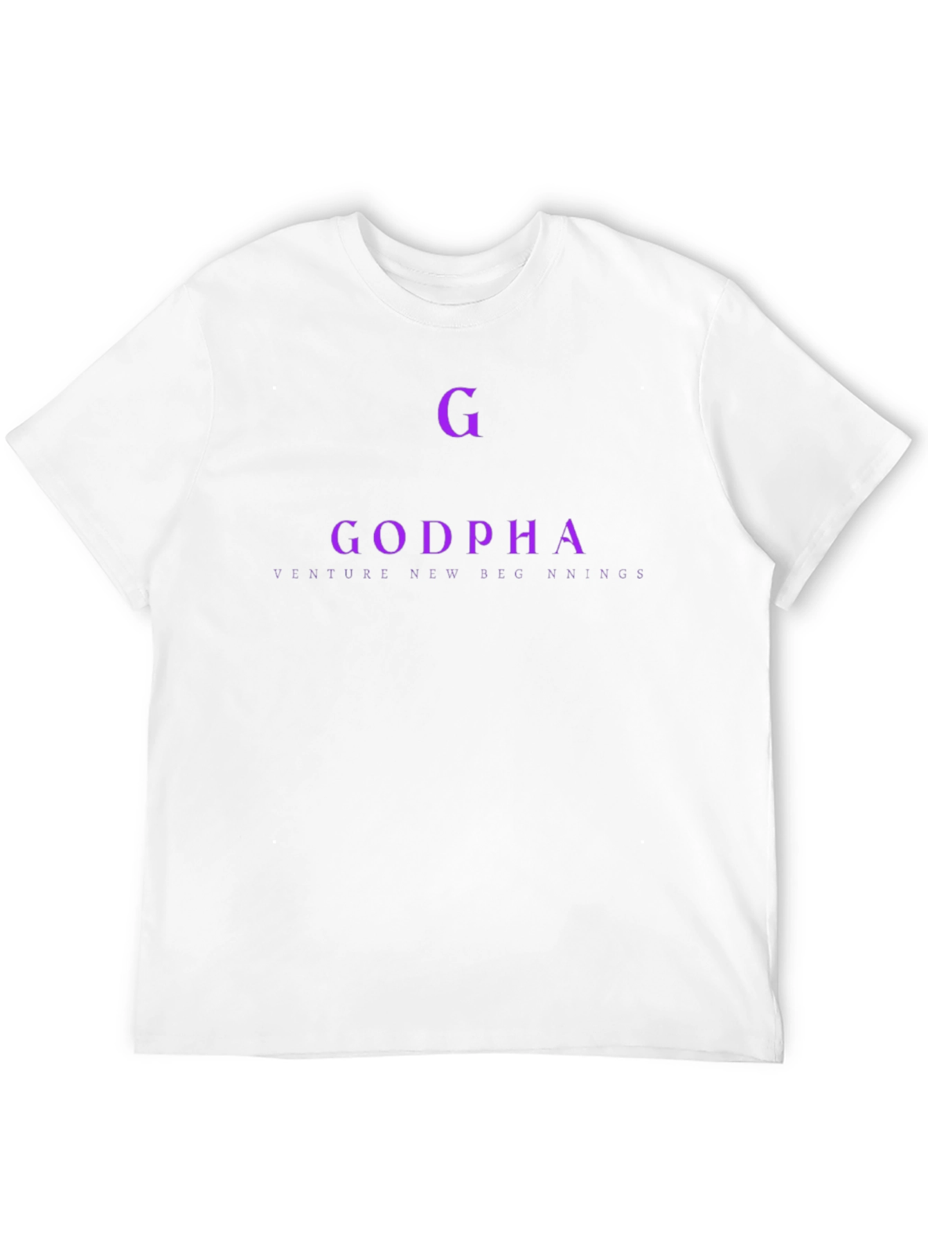 Godpha Venture New Beginnings Black T-Shirt