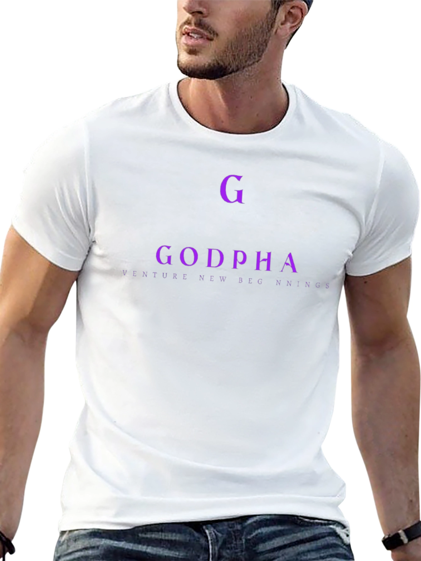 Godpha Venture New Beginnings Black T-Shirt