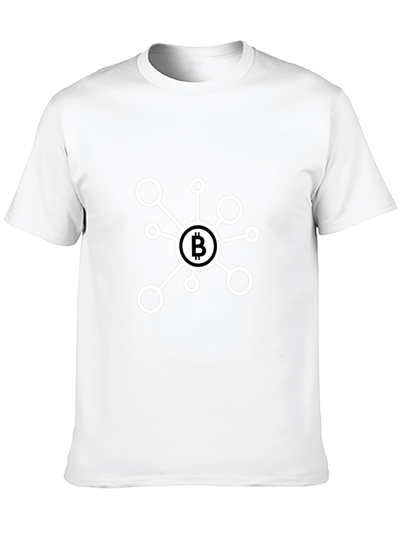 Bitcoin Network Graphic T-Shirt - Crypto Tee