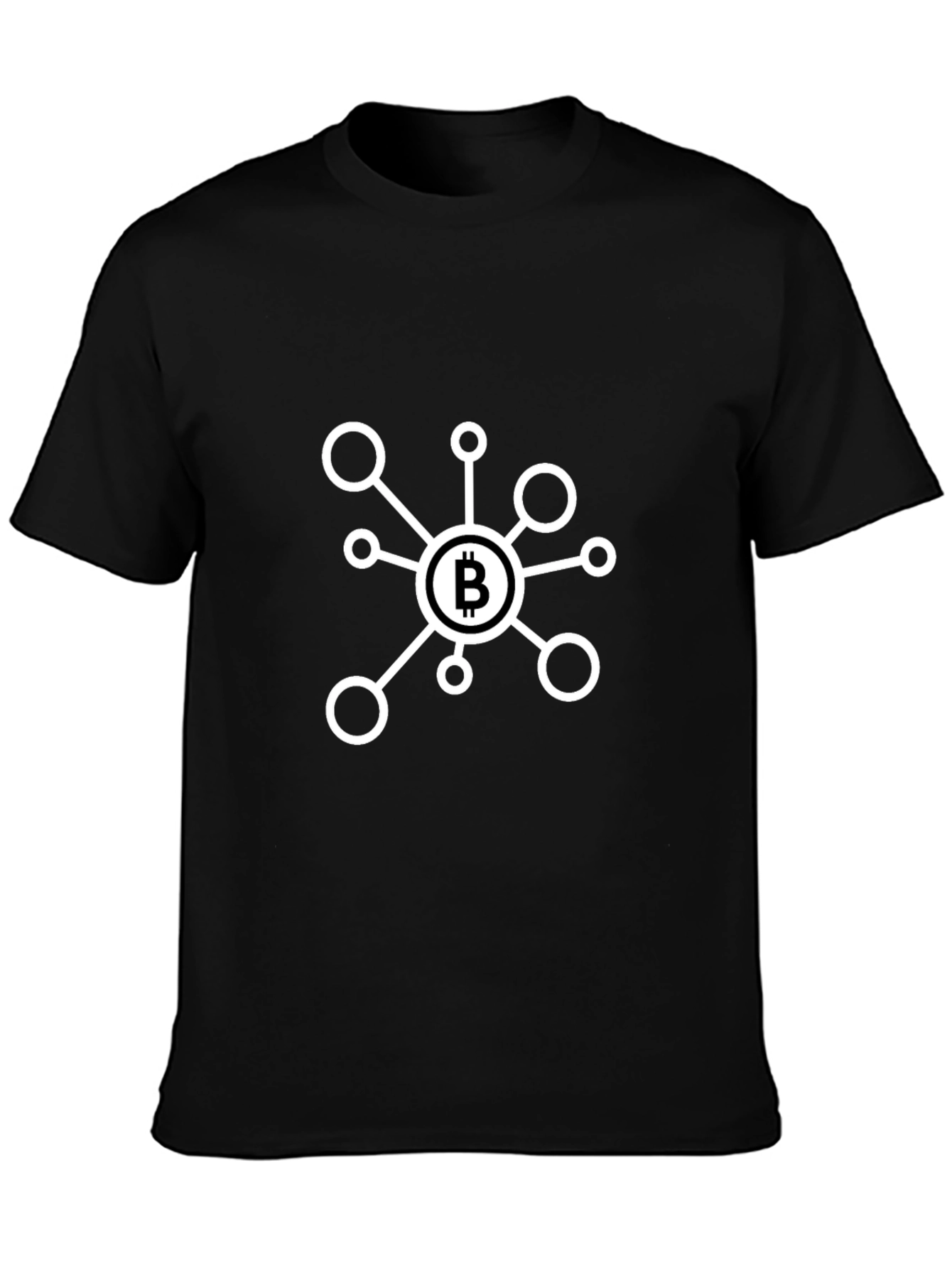 Bitcoin Network Graphic T-Shirt - Crypto Tee