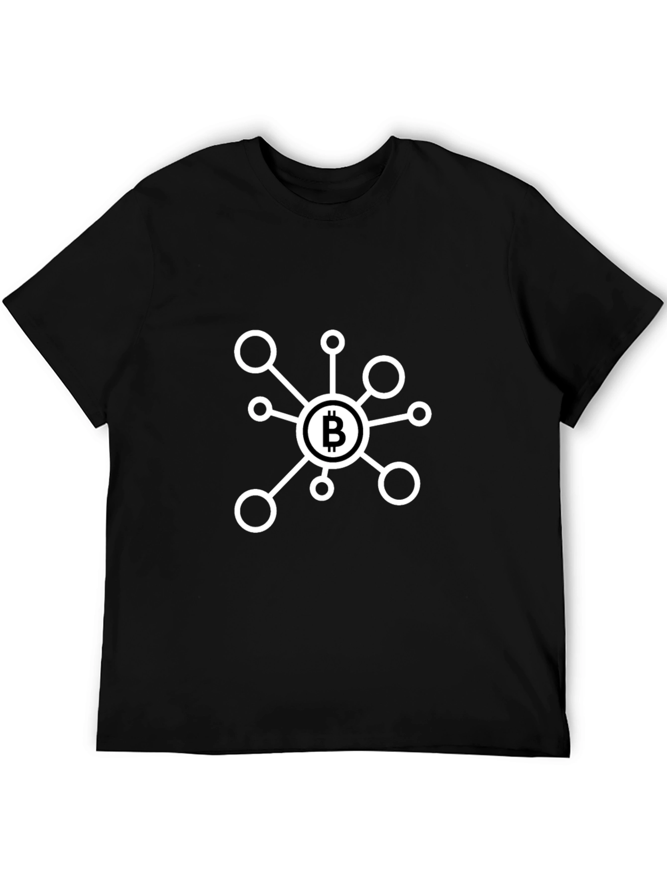 Bitcoin Network Graphic T-Shirt - Crypto Tee