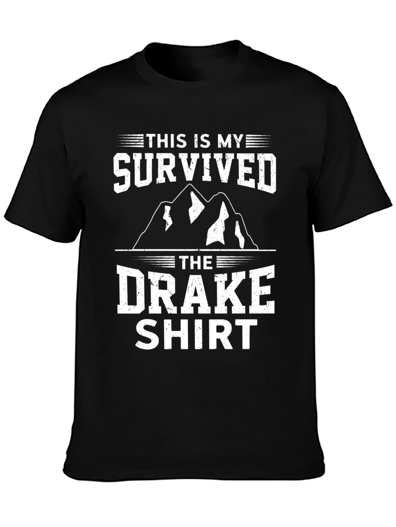 I Survived The Drake Shirt - Funny Graphic Tee