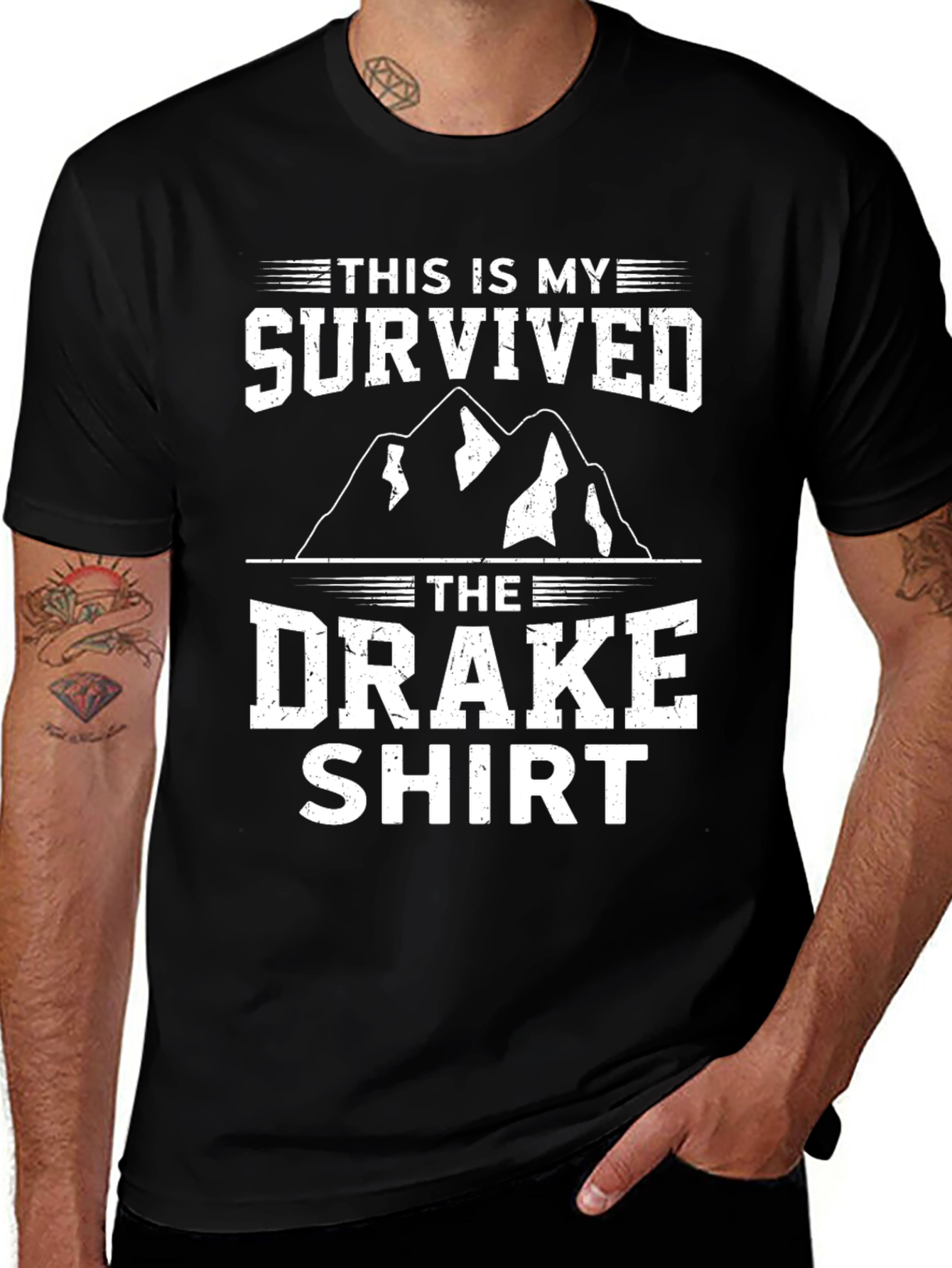 I Survived The Drake Shirt - Funny Graphic Tee