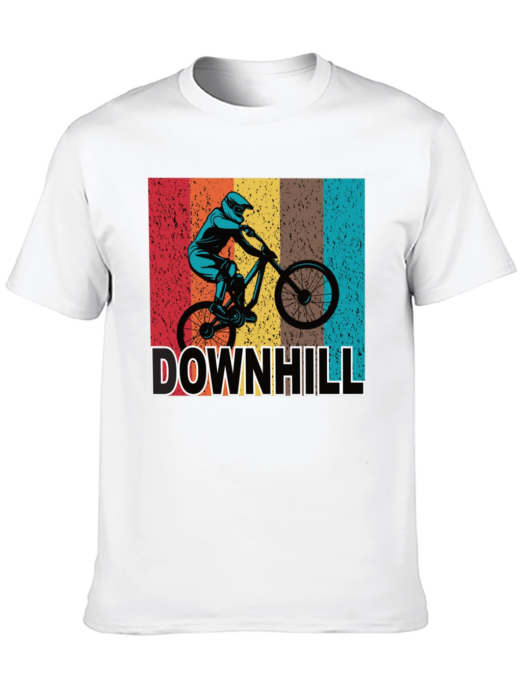 Downhill Mountain Biking Graphic Tee