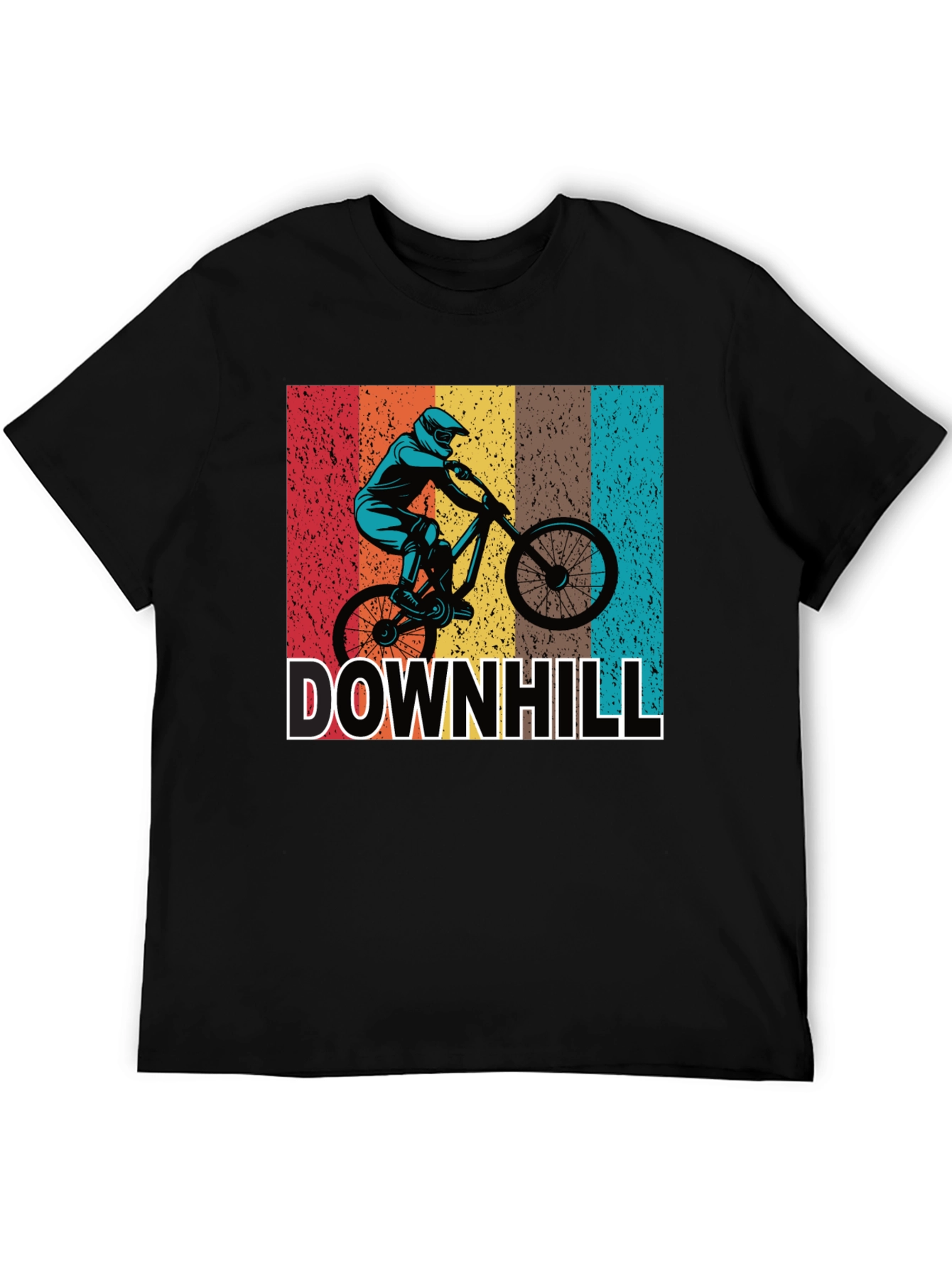 Downhill Mountain Biking Graphic Tee