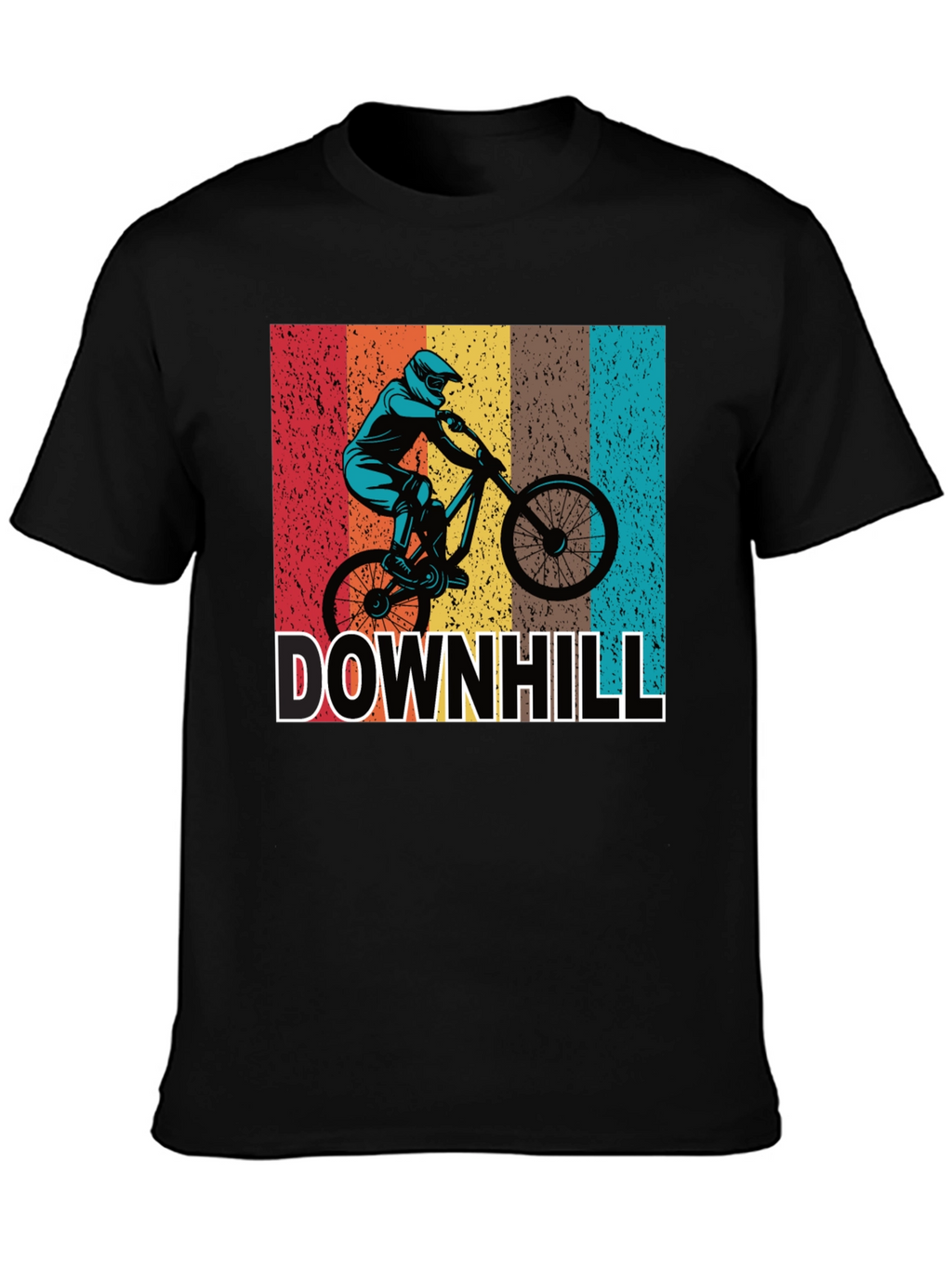 Downhill Mountain Biking Graphic Tee