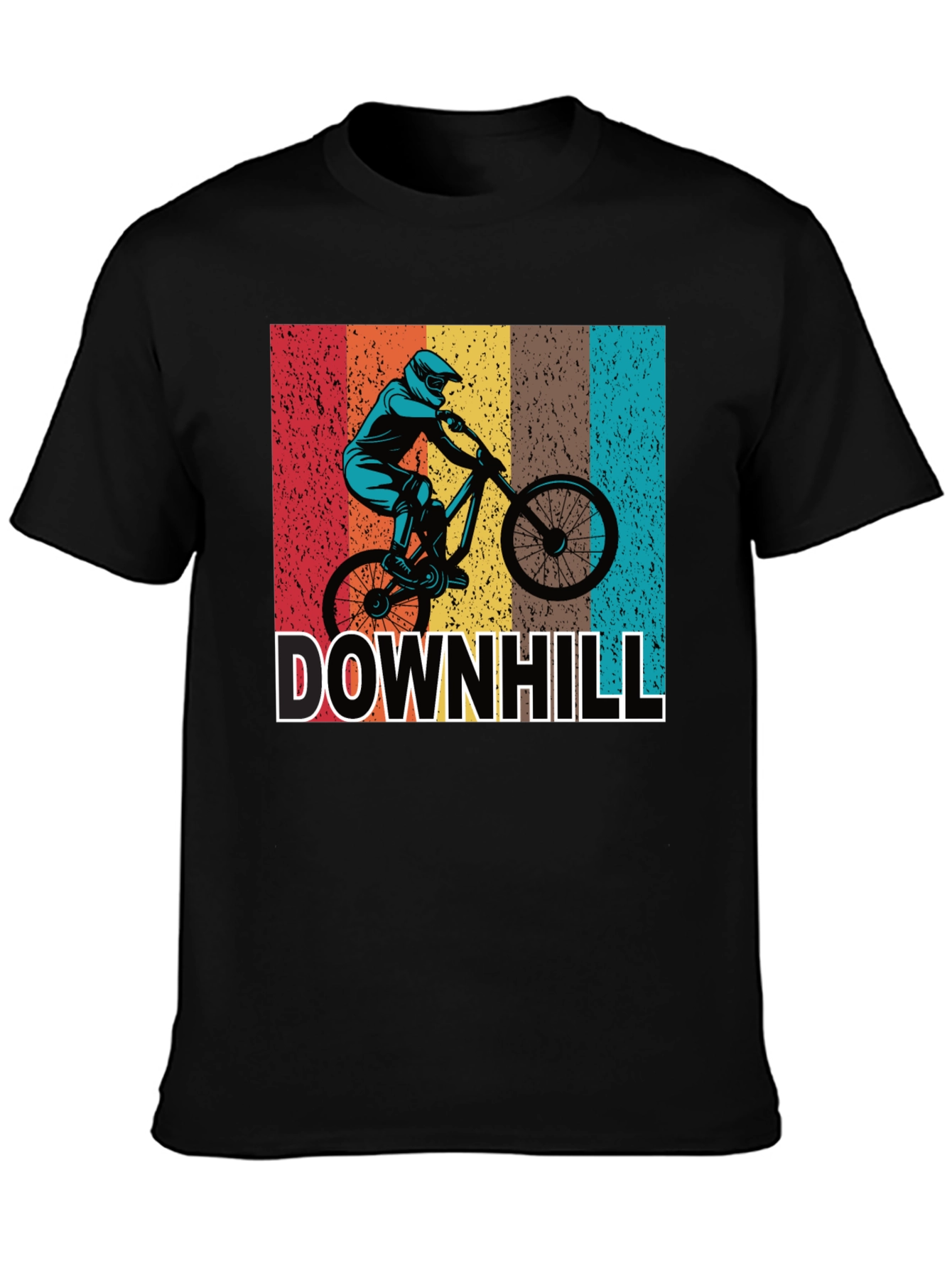 Downhill Mountain Biking Graphic Tee