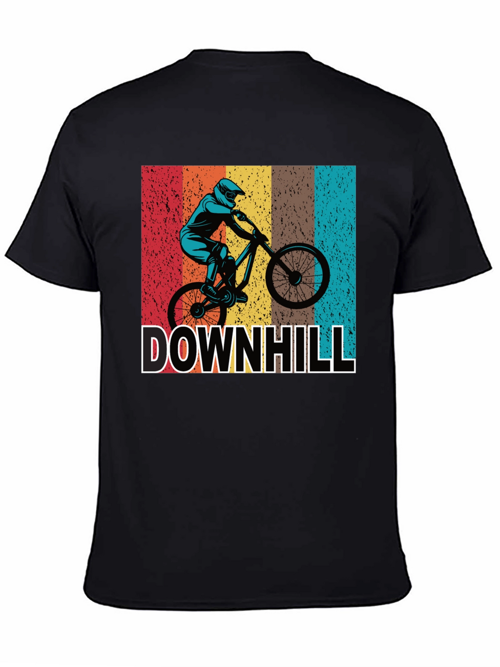 Downhill Mountain Biking Graphic Tee
