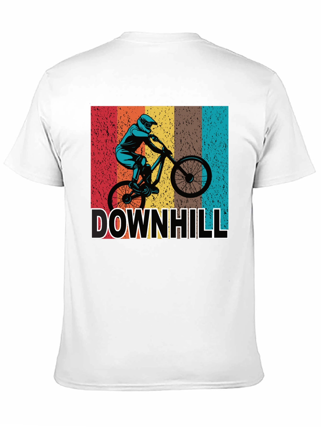 Downhill Mountain Biking Graphic Tee