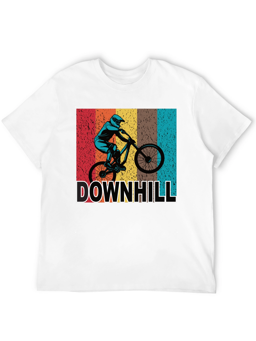 Downhill Mountain Biking Graphic Tee