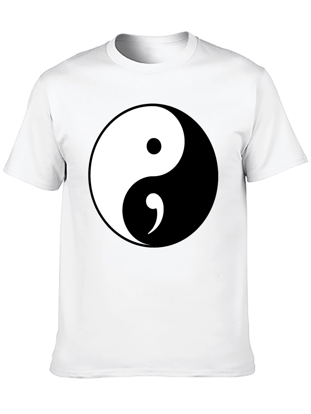 Yin Yang Graphic Tee - Balance and Style