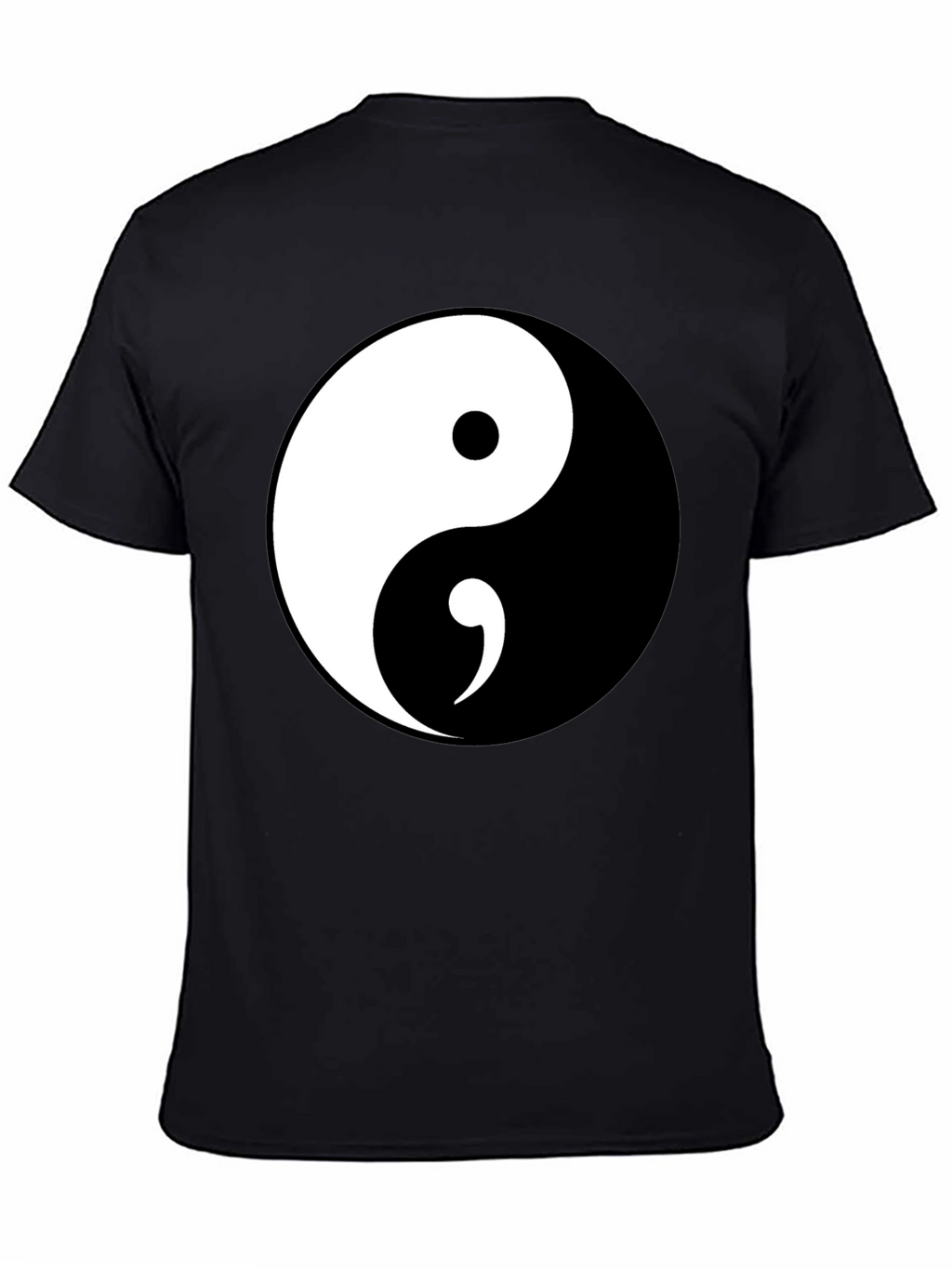 Yin Yang Graphic Tee - Balance and Style