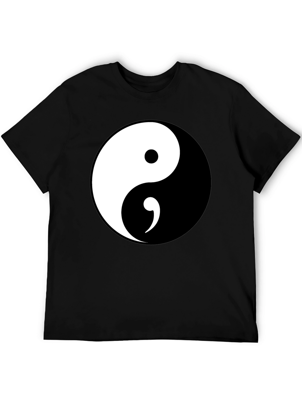 Yin Yang Graphic Tee - Balance and Style