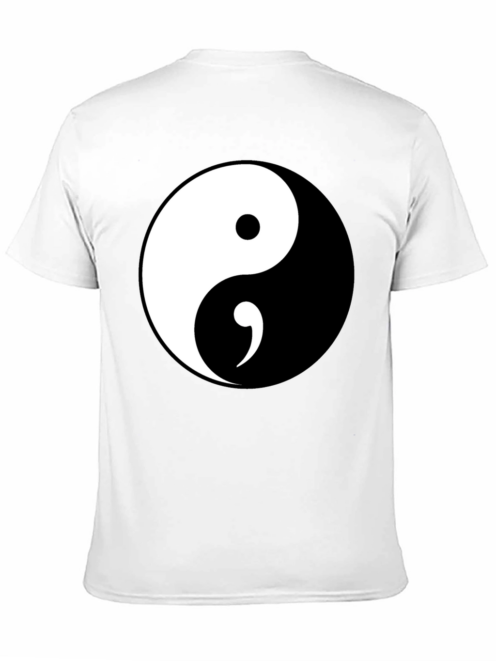 Yin Yang Graphic Tee - Balance and Style