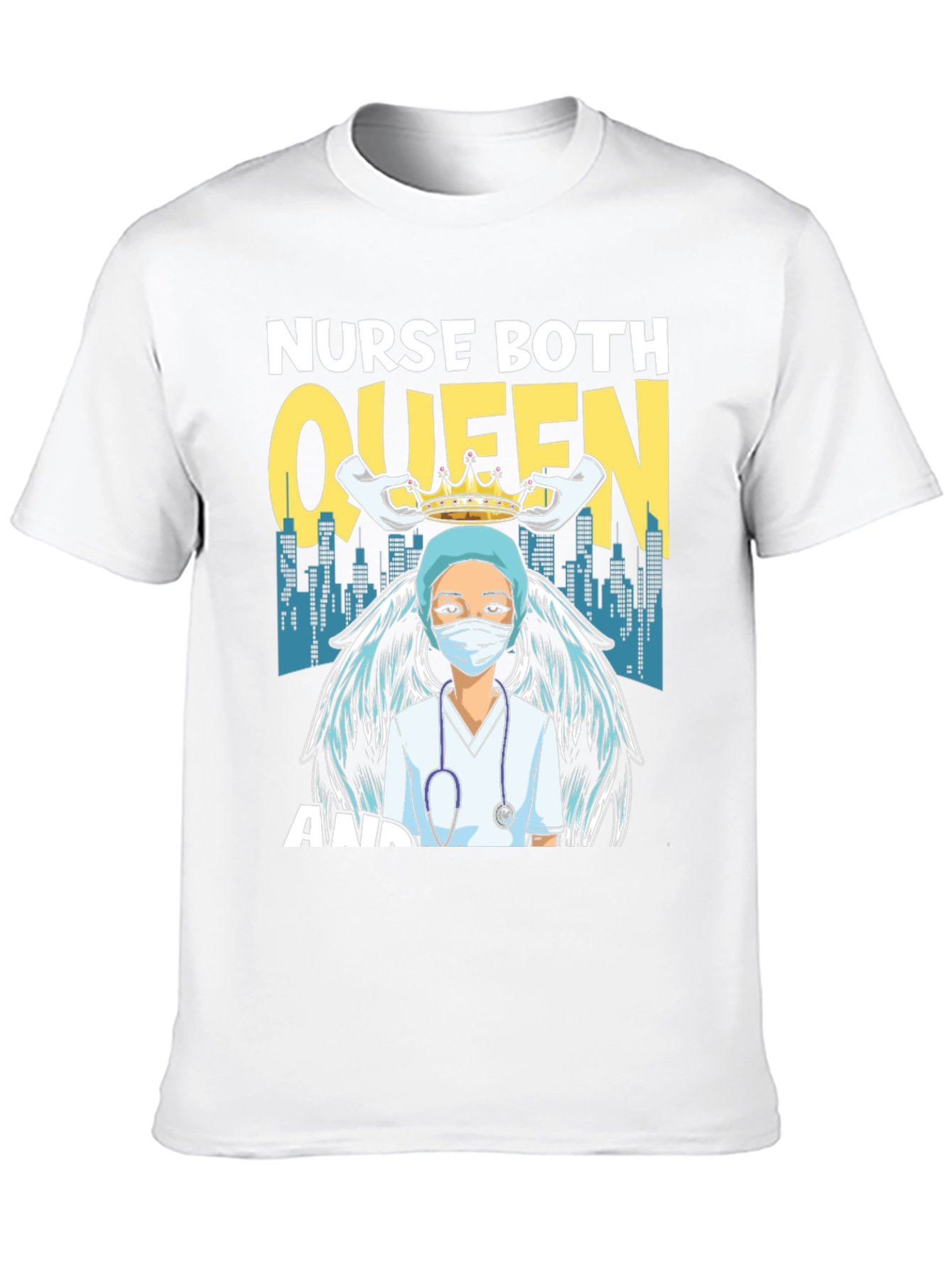 Nurse Queen T-Shirt - Essential Worker Apparel