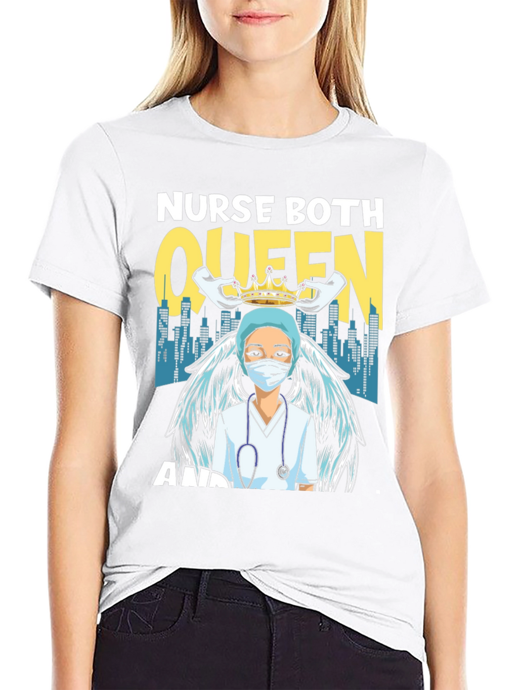 Nurse Queen T-Shirt - Essential Worker Apparel