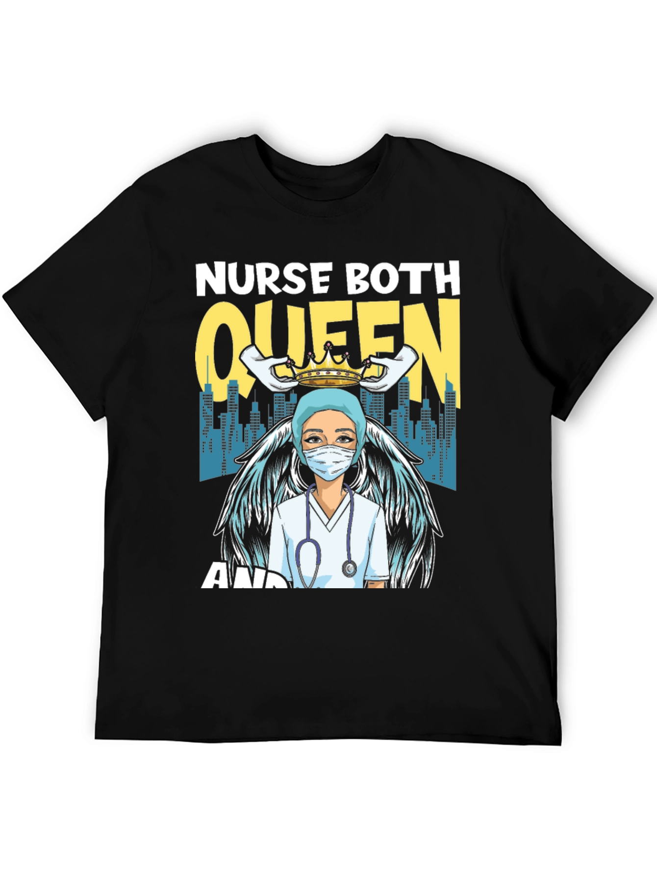 Nurse Queen T-Shirt - Essential Worker Apparel