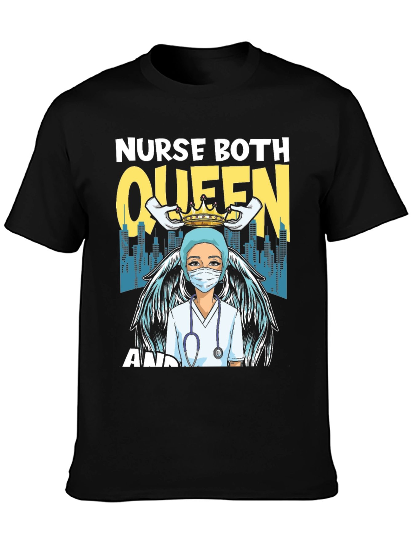 Nurse Queen T-Shirt - Essential Worker Apparel