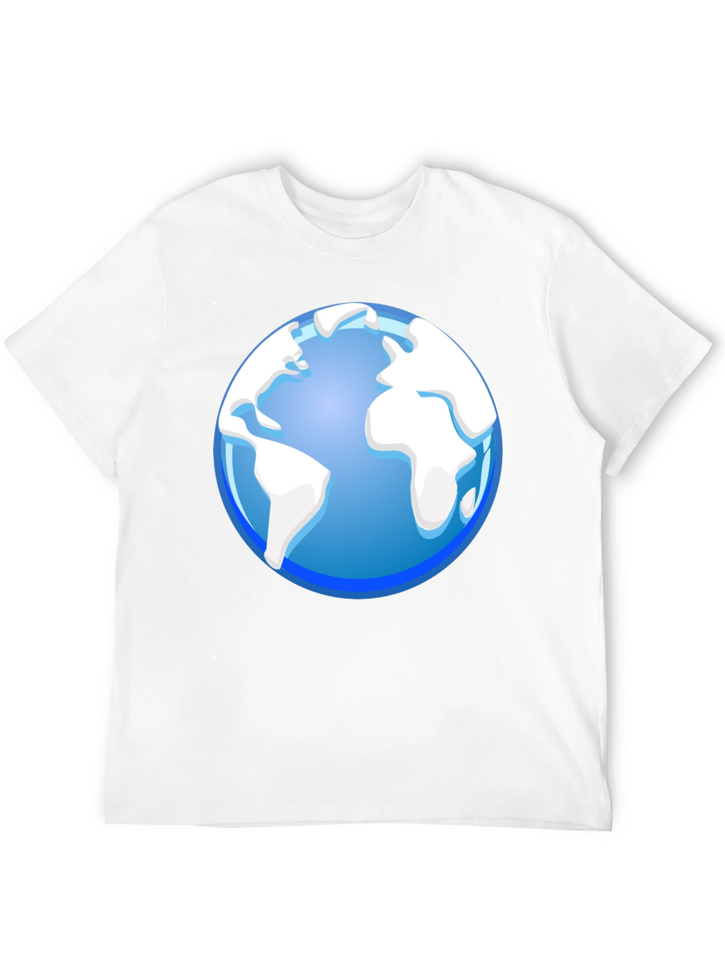 Globe Graphic Black T-Shirt