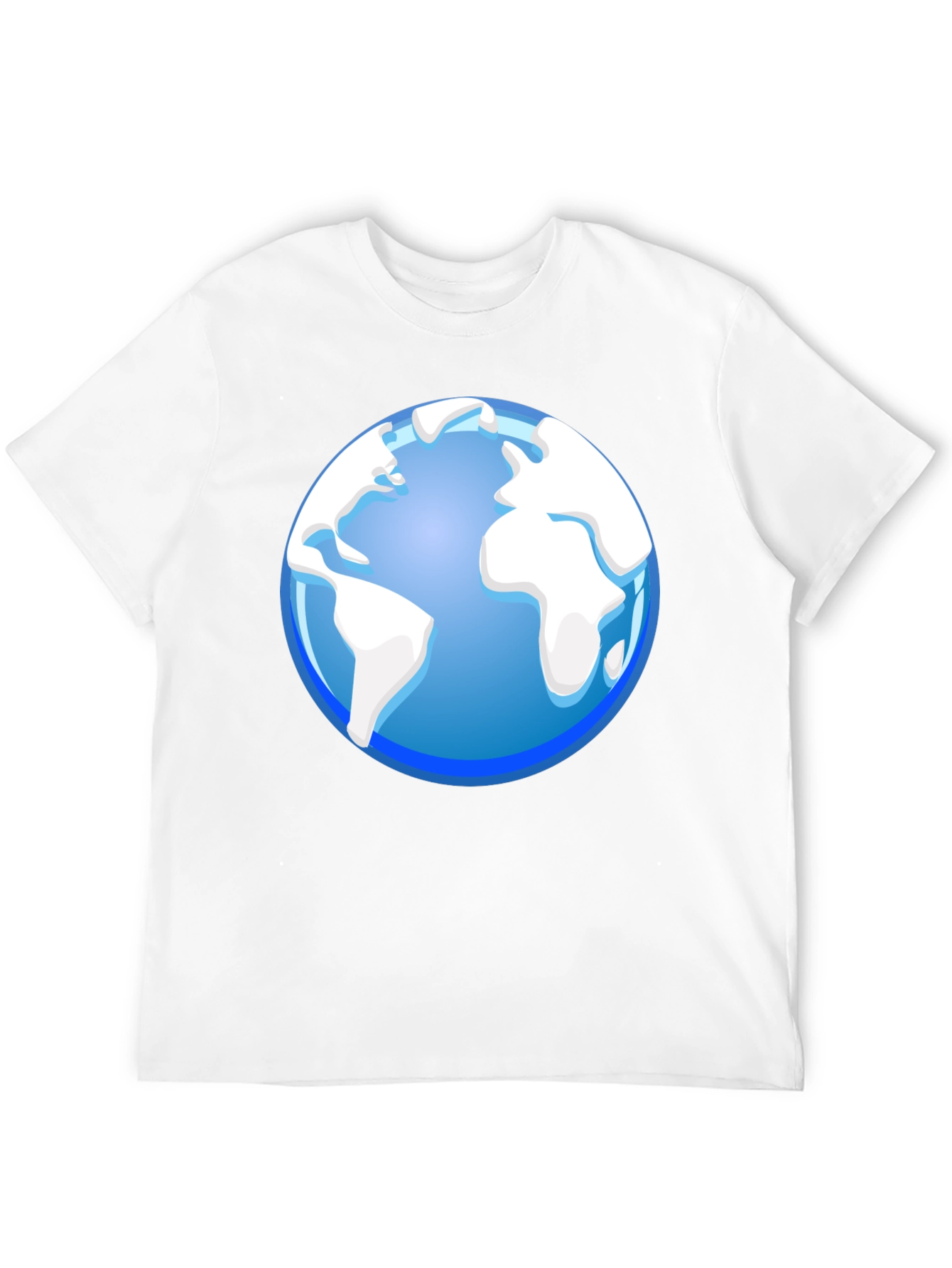 Globe Graphic Black T-Shirt