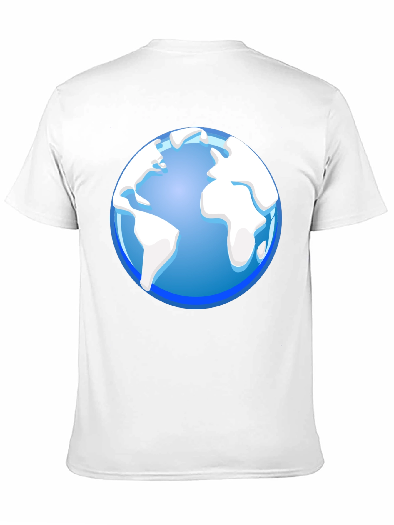 Globe Graphic Black T-Shirt