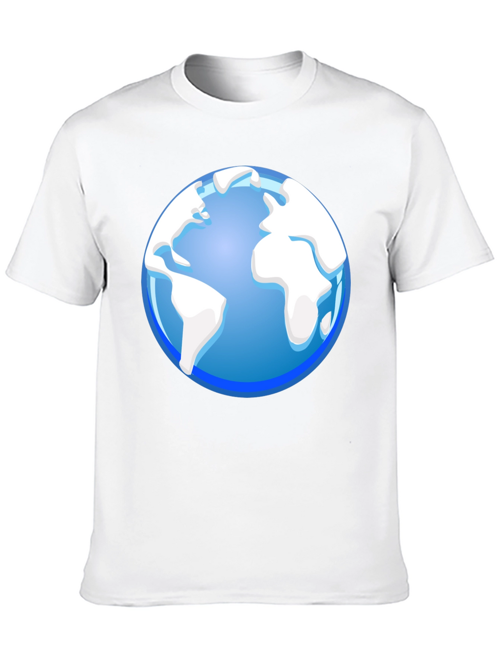 Globe Graphic Black T-Shirt