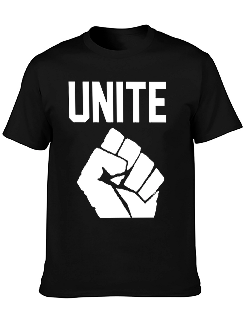 Unite Fist Graphic Tee - Black