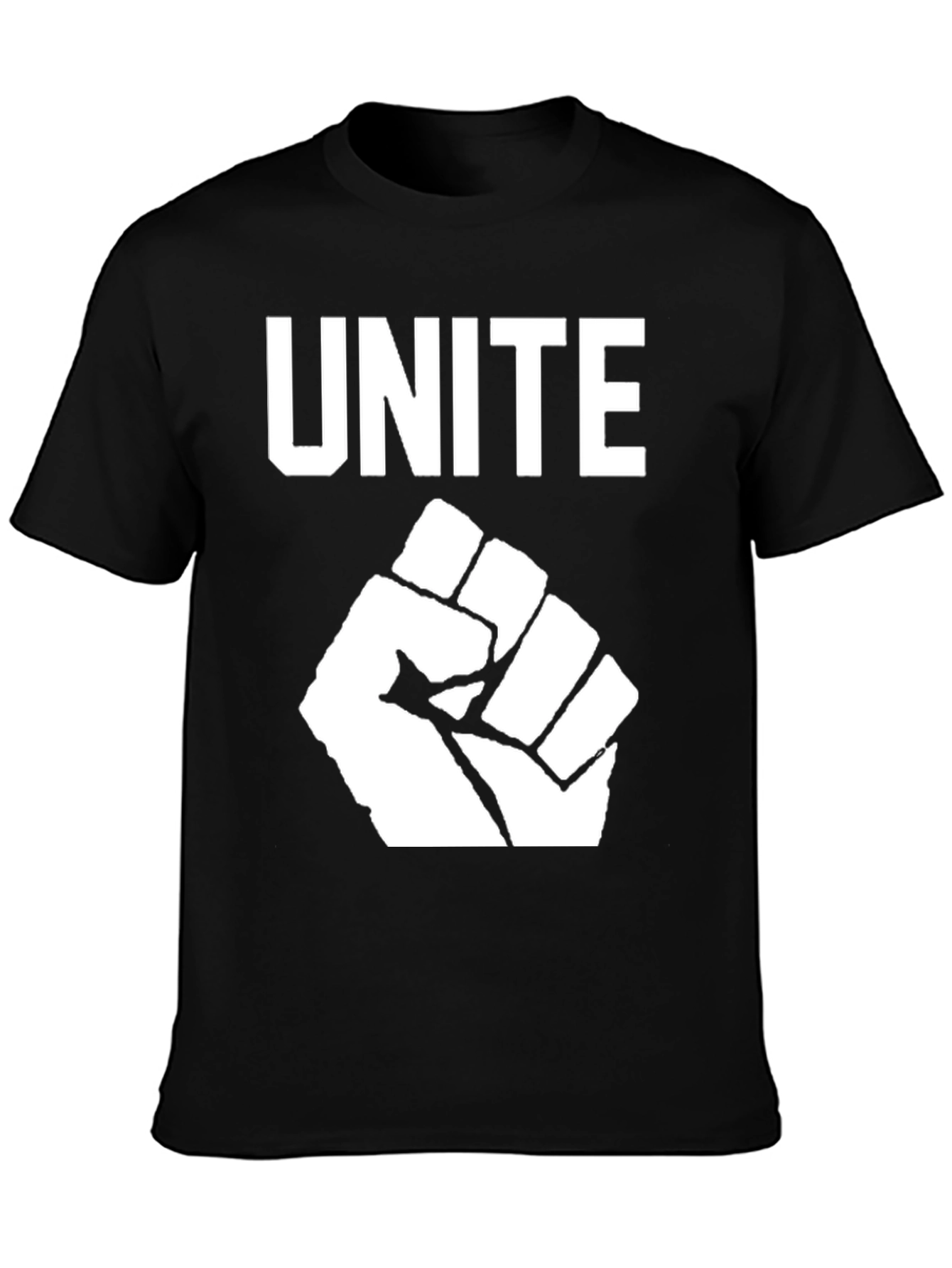 Unite Fist Graphic Tee - Black
